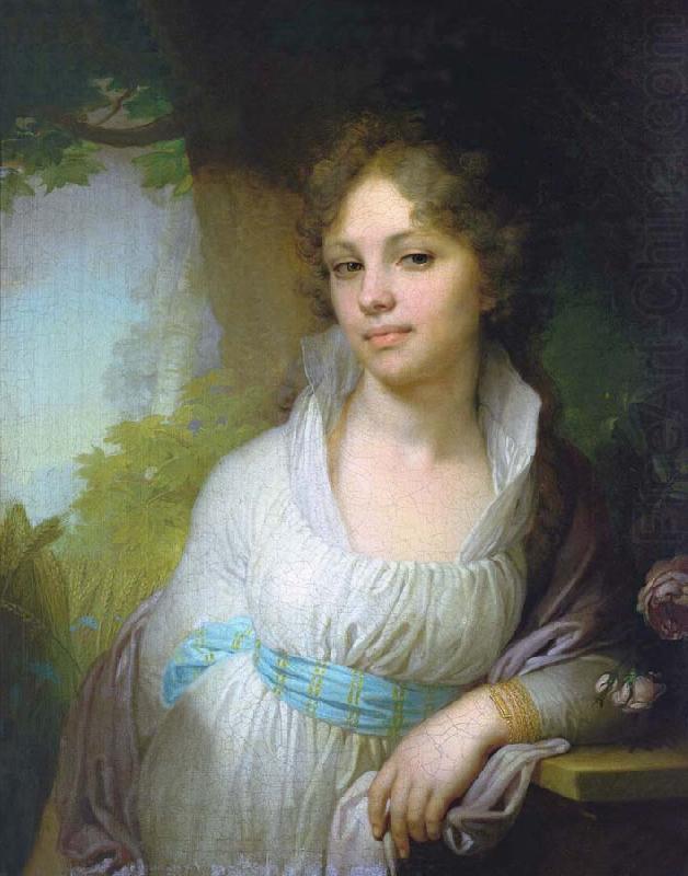 Portrait of Maria Lopukhina, Vladimir Borovikovsky